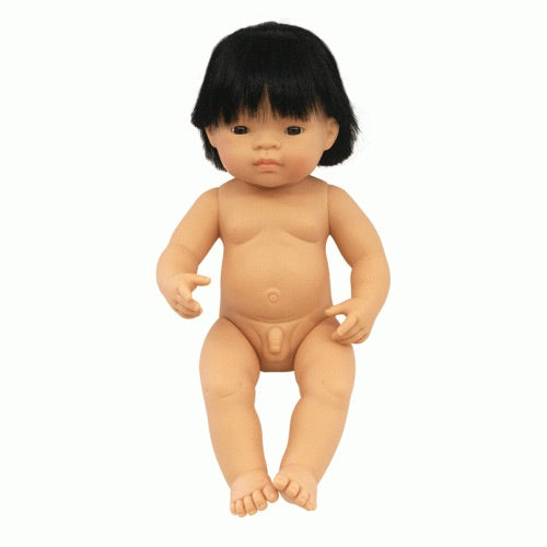 Miniland Asian Baby Boy 38cm Doll