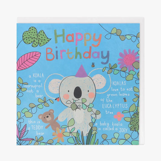 Happy Birthday Koala Card