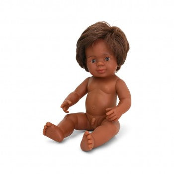 Miniland Australian Aboriginal & Torres Strait Islander Baby Boy 38cm Doll