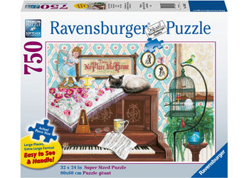 Piano Cat 750pc Puzzle