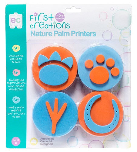 Nature Palm Printers Set of 4