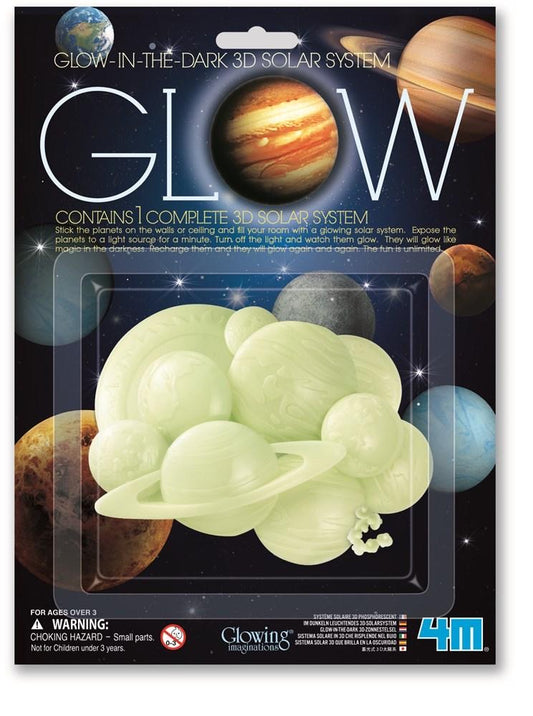 Glow in the Dark - 3D Solar System Toys