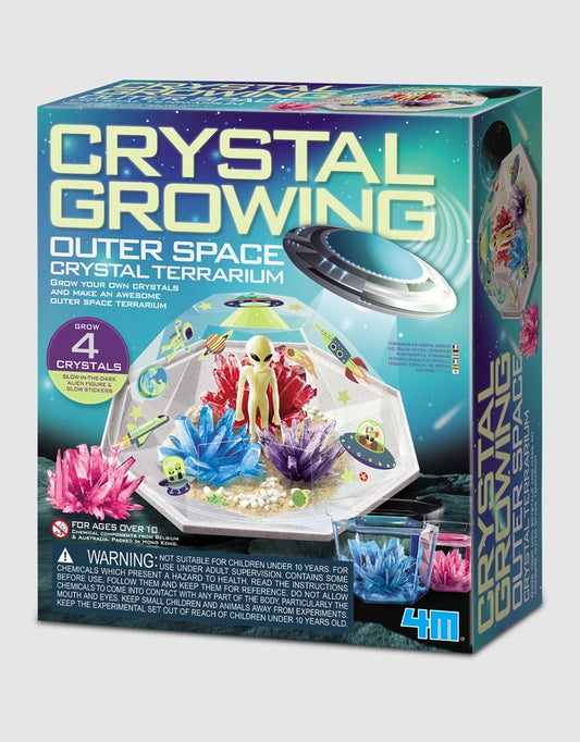 Crystal Growing - Outer Space Crystal Terrarium