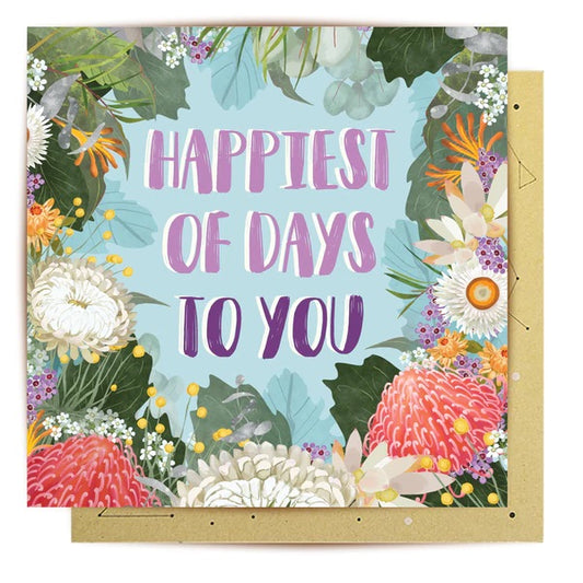 Mini Card Happiest Of Days