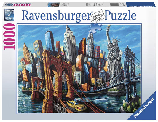 Welcome To New York 1000pc puzzle