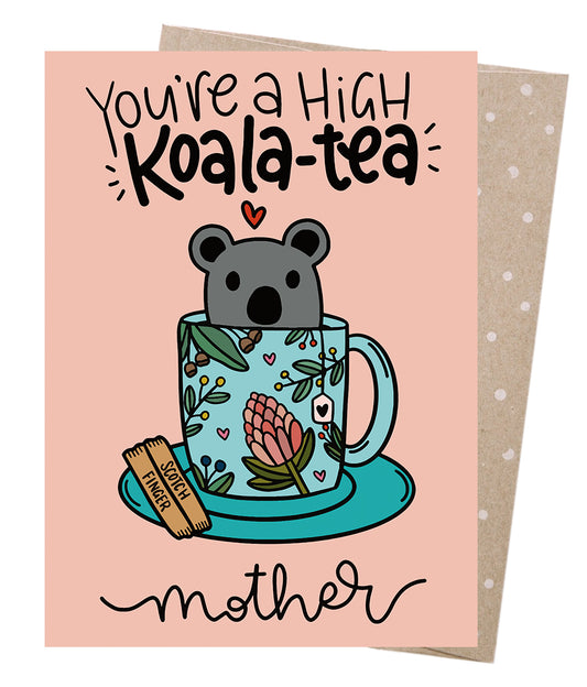 Greeting Card - Koala Tea Mum