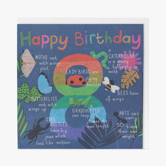 Happy Birthday 8 Card