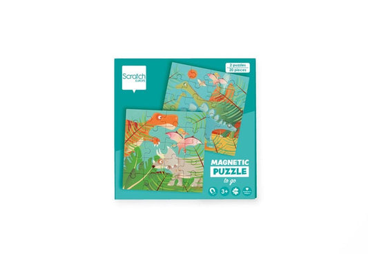 Magnetic Puzzle to go Dinosaur