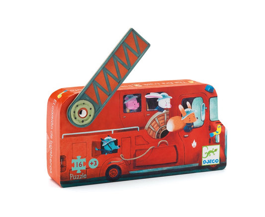 Puzzle The Fire Truck 16pc