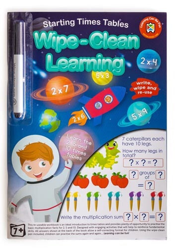 Wipe Clean Learning - Times Tables