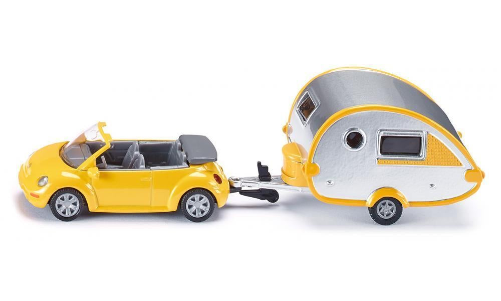 Siku - Car with Trailer Caravan