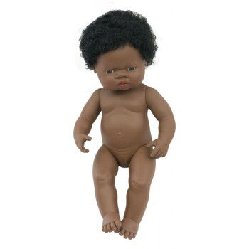 Miniland African Baby Girl 38cm Doll