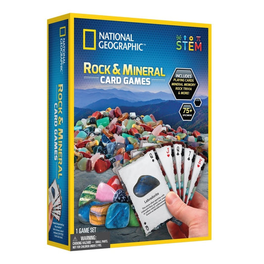 Rocks & Mineral Card Game