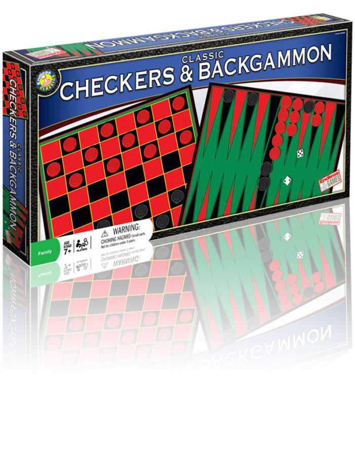 Classic Checkers & Backgammon