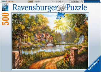 Cottage by the River 500pc Puzzle