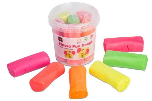 Fluoro Fun Dough 900g Tub