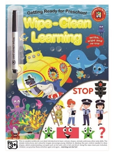 Wipe Clean Learning - Getting Ready for Preschool