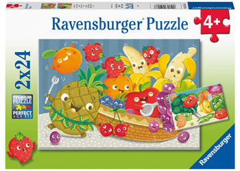 Ravensburger - Fruit & Veggie Fun 2x24pc
