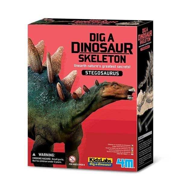 Dinosaur Dig a Dinosaur Skeleton Stegosaurus