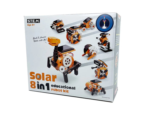 Solar Educational Robot Kit 8 in 1