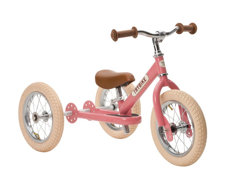 Pink Vintage Steel Trybike |Pink Steel Trybike|The Adventure Club Toys