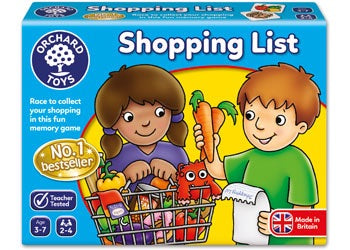 Orchard Games - Shopping List
