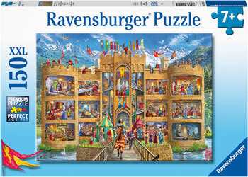 Cutaway Castle Puzzle 150pc