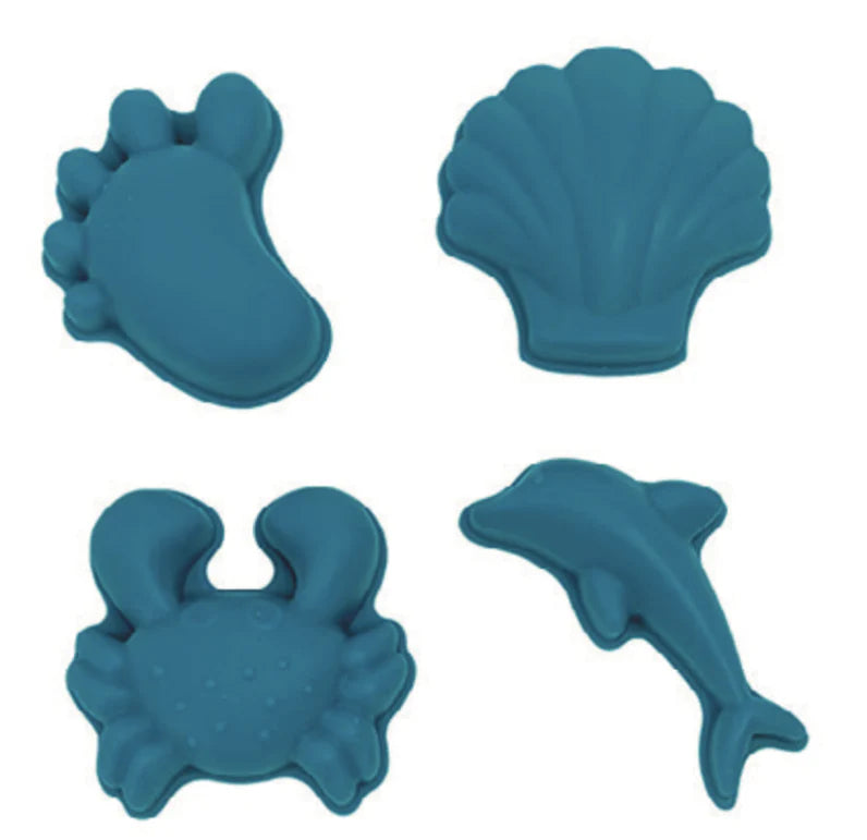 Scrunch Footprint Moulds - Petrol