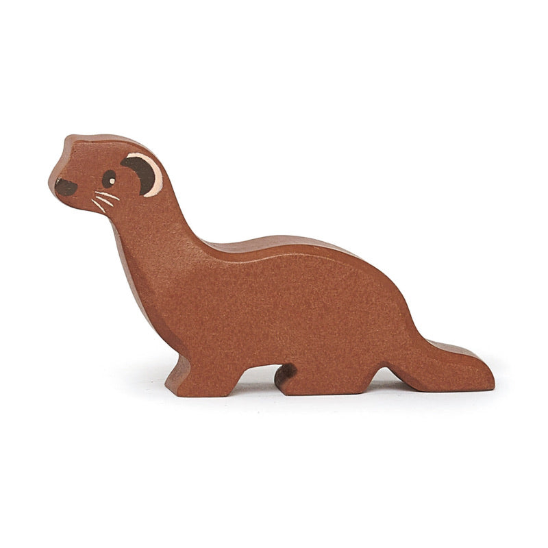 Weasel Wooden Animal