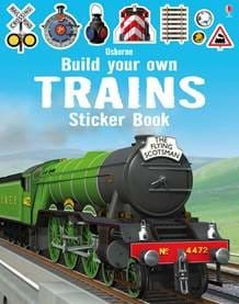 Build Your Own Trains: Sticker Book