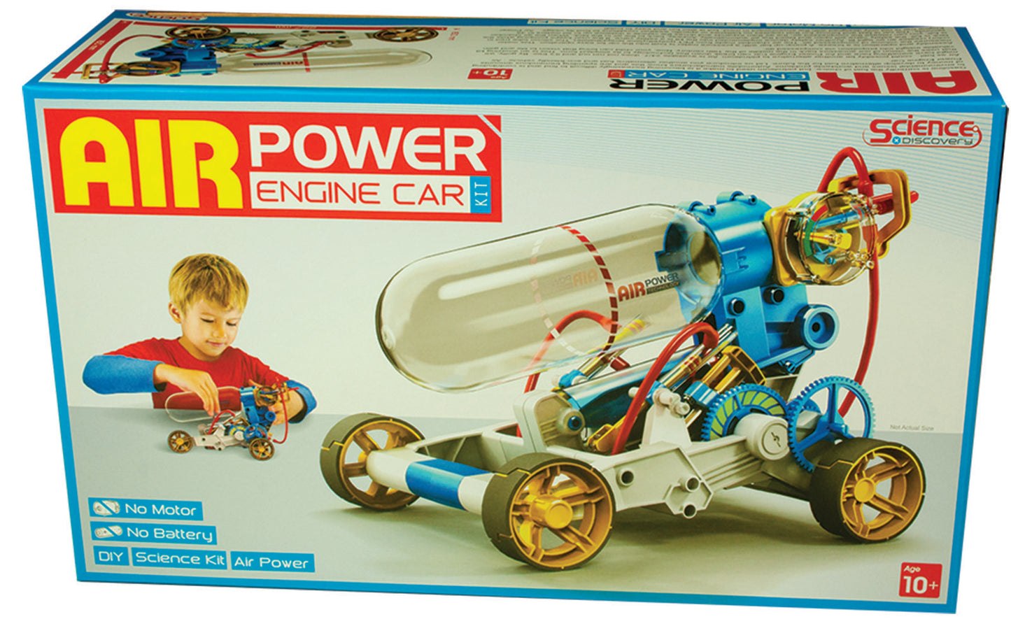 Air Power Engine Car Kit